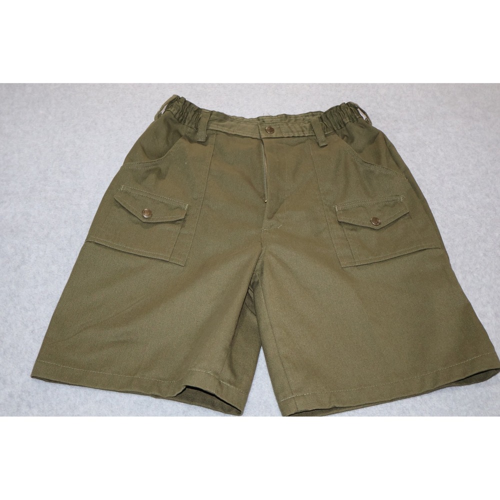 Boy Scouts of America Shorts Mens 29 Olive Green Official Uniform Cargo Pockets